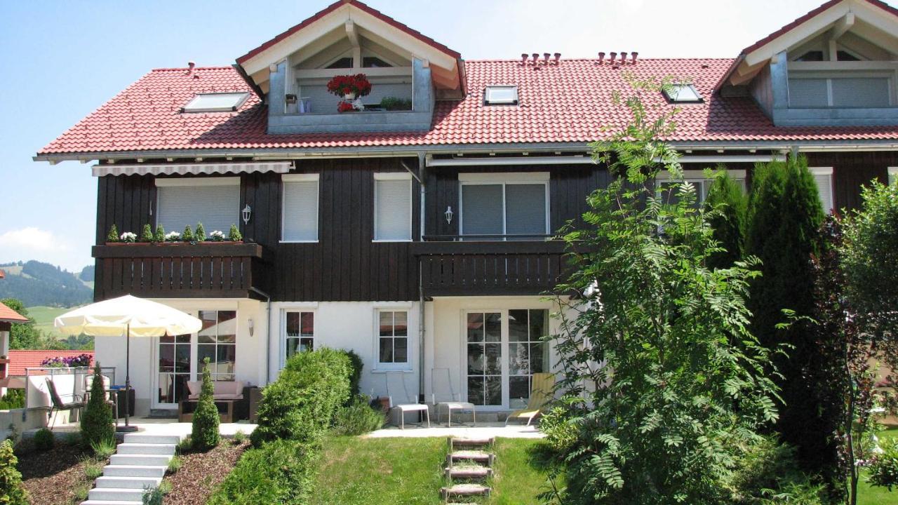 Exklusive Fewo Herrmann Im "Haus Hochgratblick" Оберштауфен Екстер'єр фото