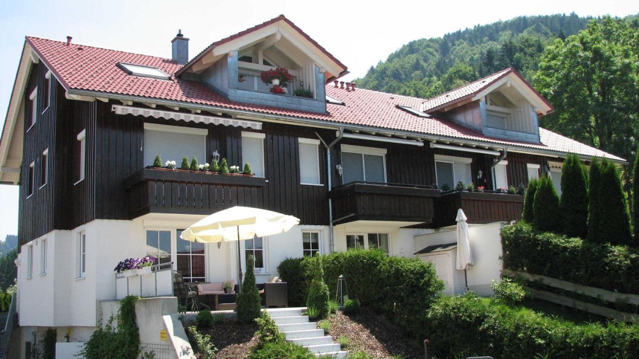 Exklusive Fewo Herrmann Im "Haus Hochgratblick" Оберштауфен Екстер'єр фото