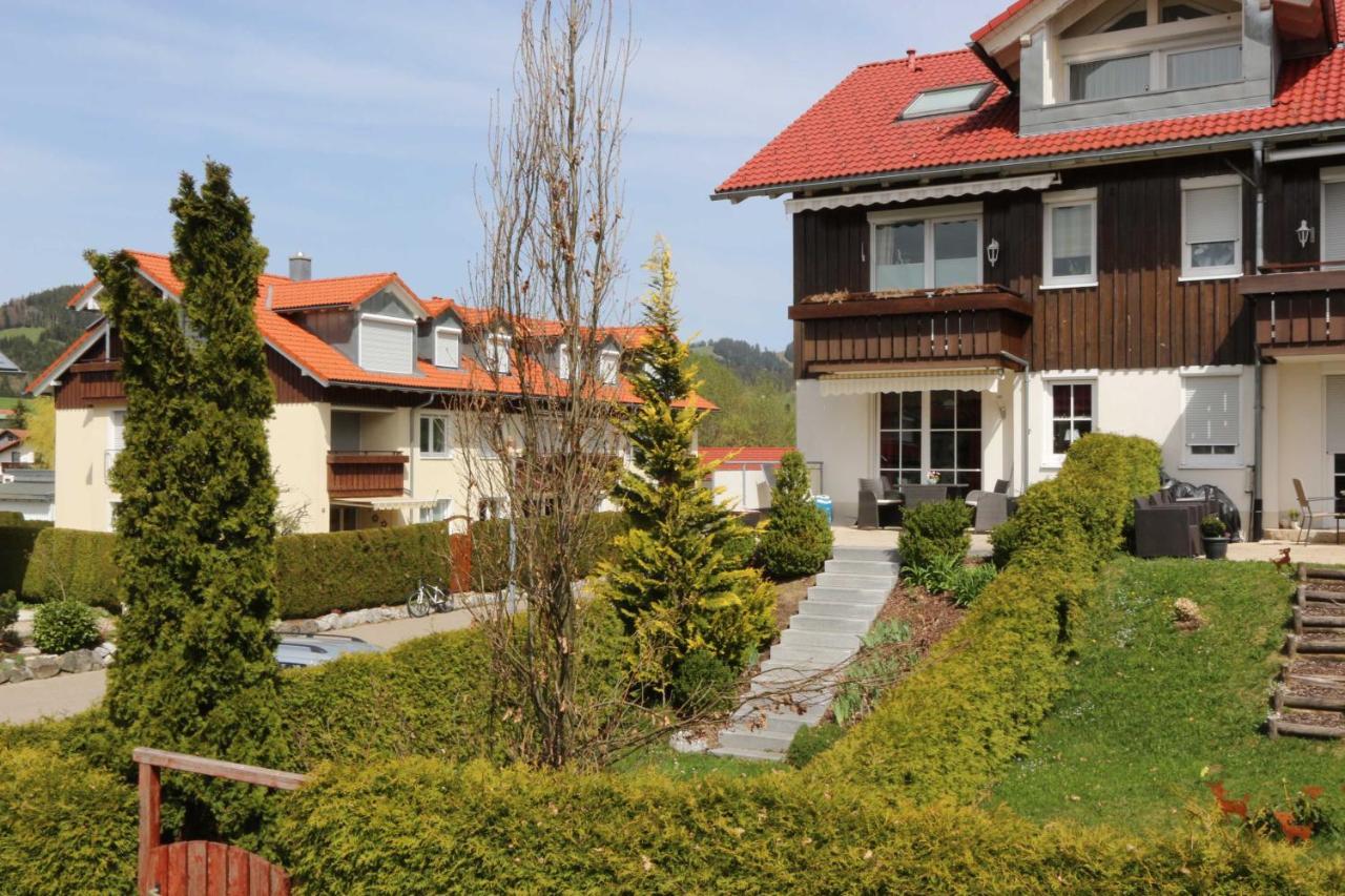 Exklusive Fewo Herrmann Im "Haus Hochgratblick" Оберштауфен Екстер'єр фото